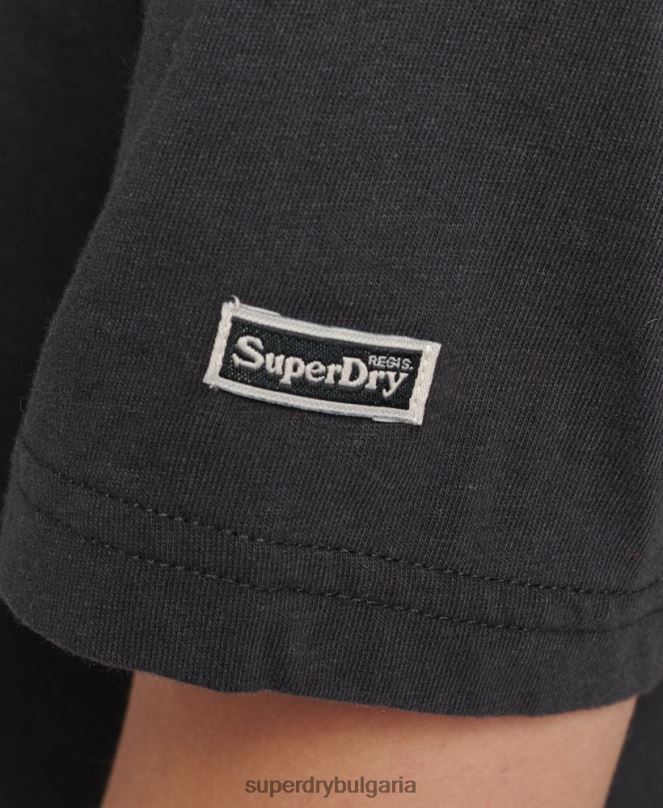 Superdry облекло N00H2644 черен Жени графична тениска suika