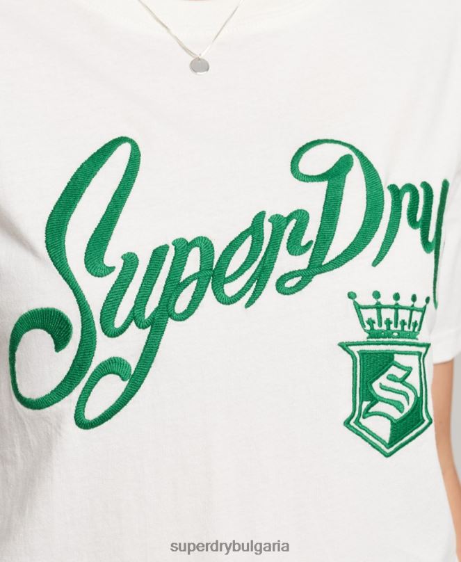 Superdry облекло N00H2791 бяло Жени гордост и крафт тениска