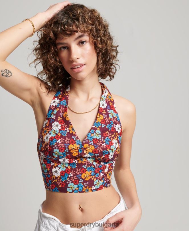 Superdry облекло N00H3007 мулти Жени реколта