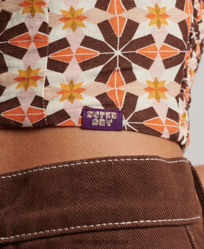 Superdry облекло N00H3024 сметана Жени реколта