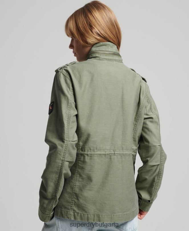 Superdry облекло N00H3516 каки Жени винтидж яке m65