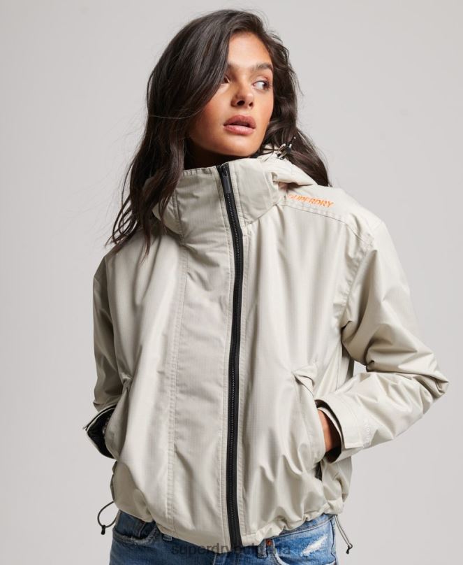 Superdry облекло N00H3519 сиво Жени sd-ветровка яке