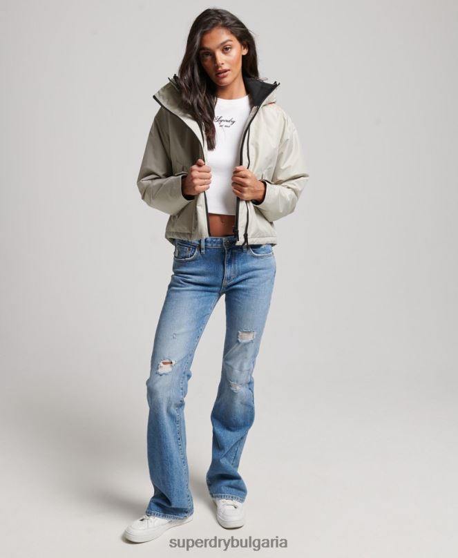Superdry облекло N00H3519 сиво Жени sd-ветровка яке