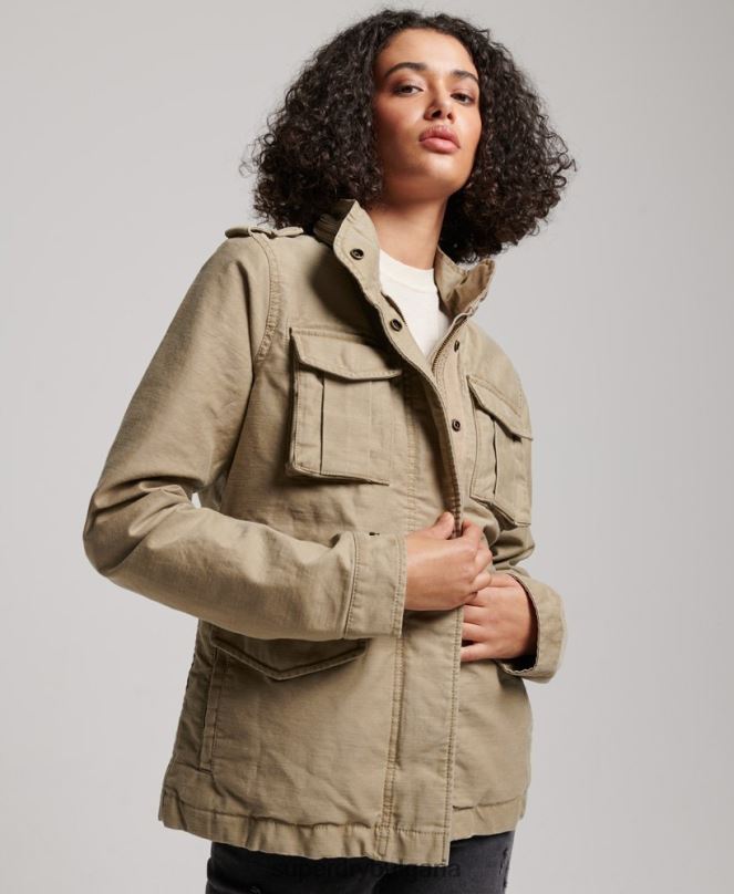 Superdry облекло N00H3534 тен Жени винтидж яке m65