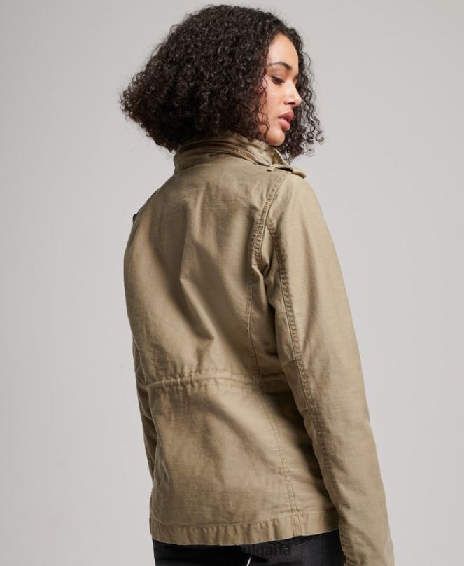 Superdry облекло N00H3534 тен Жени винтидж яке m65