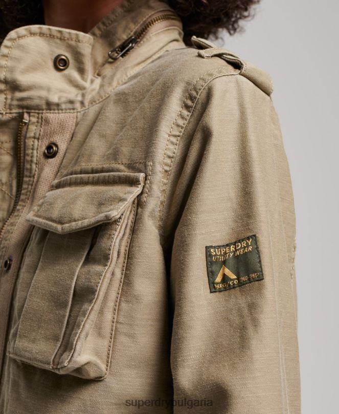Superdry облекло N00H3534 тен Жени винтидж яке m65