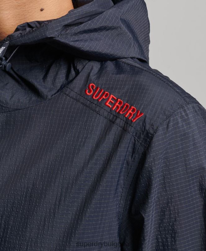 Superdry облекло N00H3540 военноморски флот Жени код стандартно лого леко яке