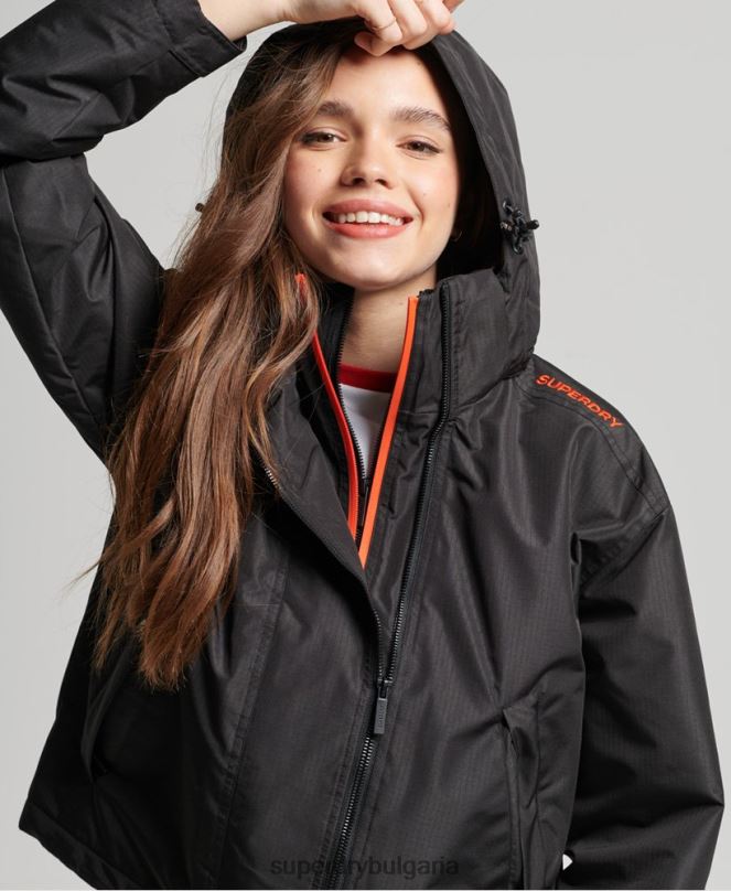 Superdry облекло N00H3551 черен Жени sd-ветровка яке