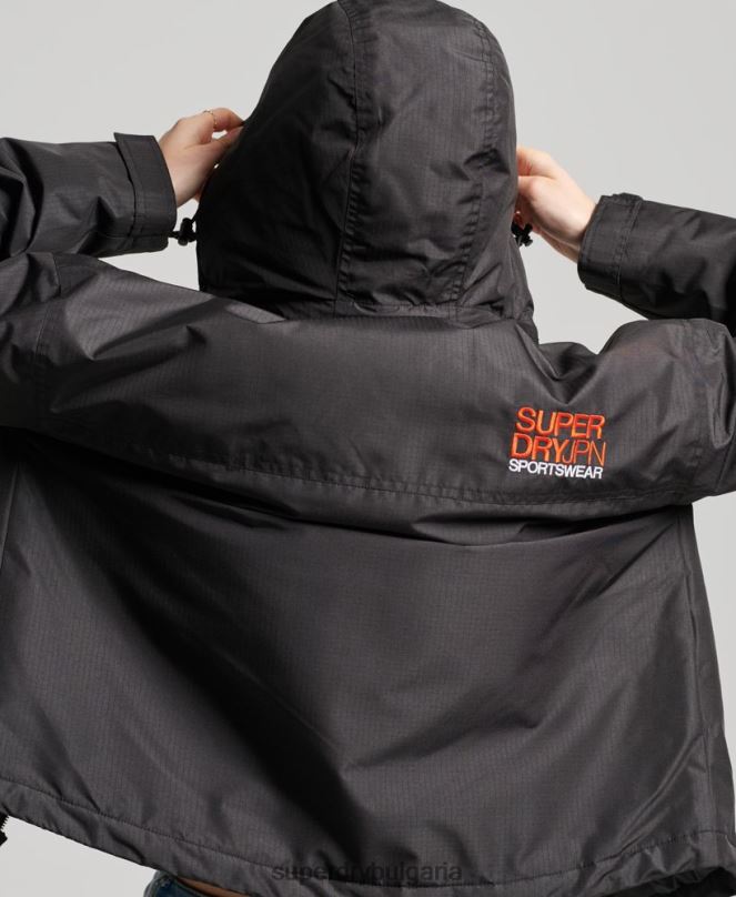 Superdry облекло N00H3551 черен Жени sd-ветровка яке