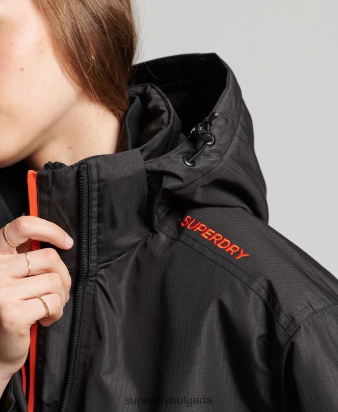 Superdry облекло N00H3551 черен Жени sd-ветровка яке