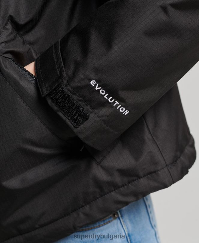 Superdry облекло N00H3551 черен Жени sd-ветровка яке