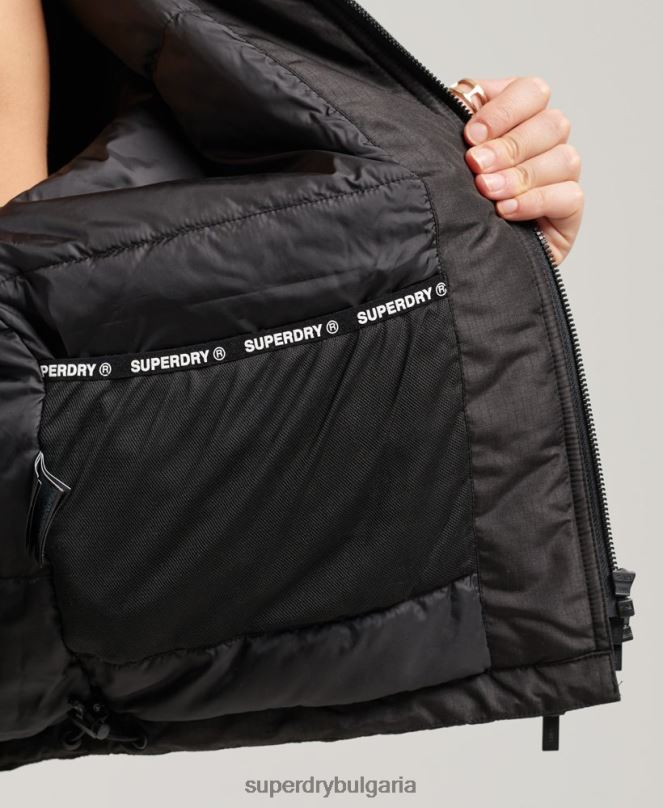 Superdry облекло N00H3557 черен Жени sd-ветровка яке