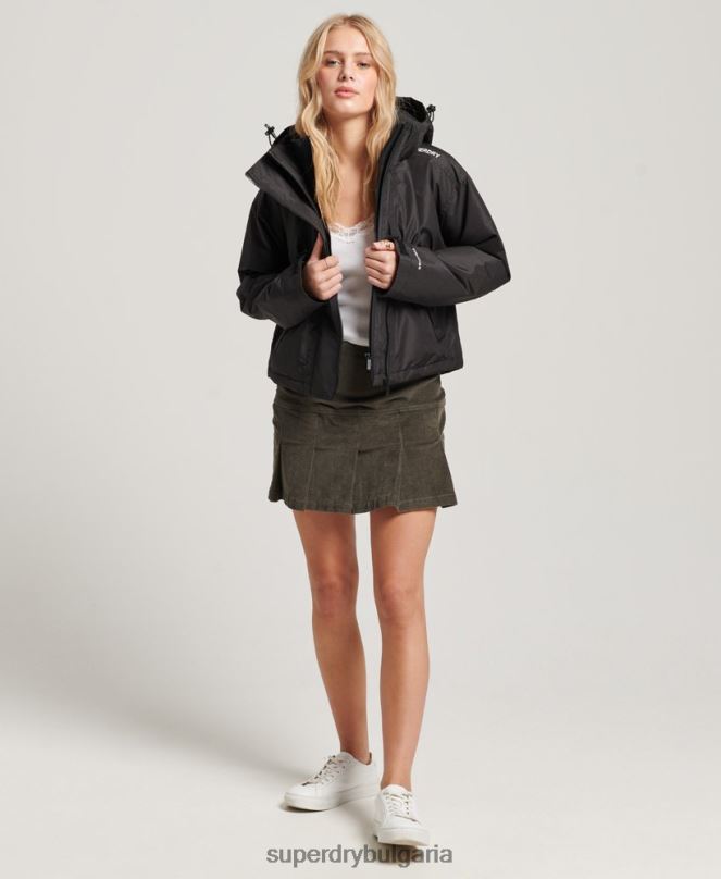 Superdry облекло N00H3557 черен Жени sd-ветровка яке