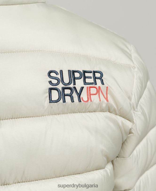 Superdry облекло N00H3614 сиво Жени леко скъсено спортно яке с подплата