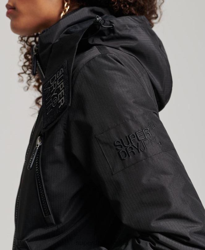 Superdry облекло N00H3628 черен Жени планинско яке с ветровка