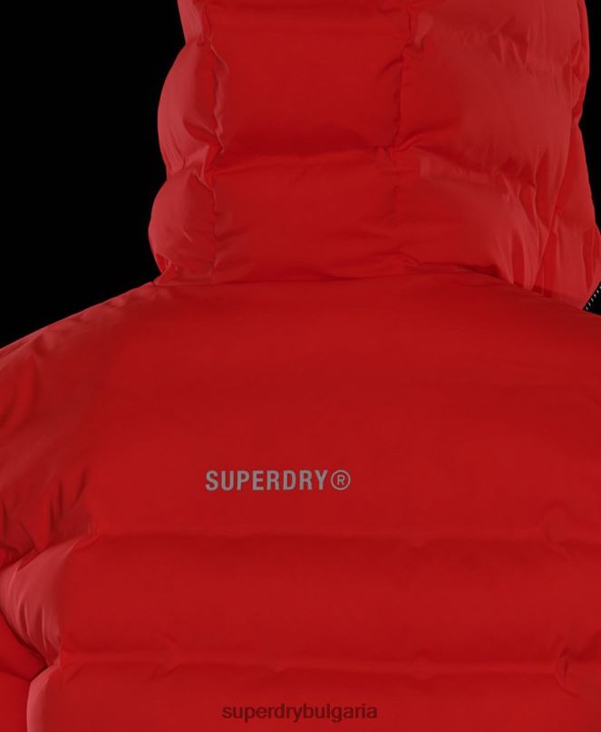 Superdry облекло N00H3635 корал Жени всесезонно подплатено яке