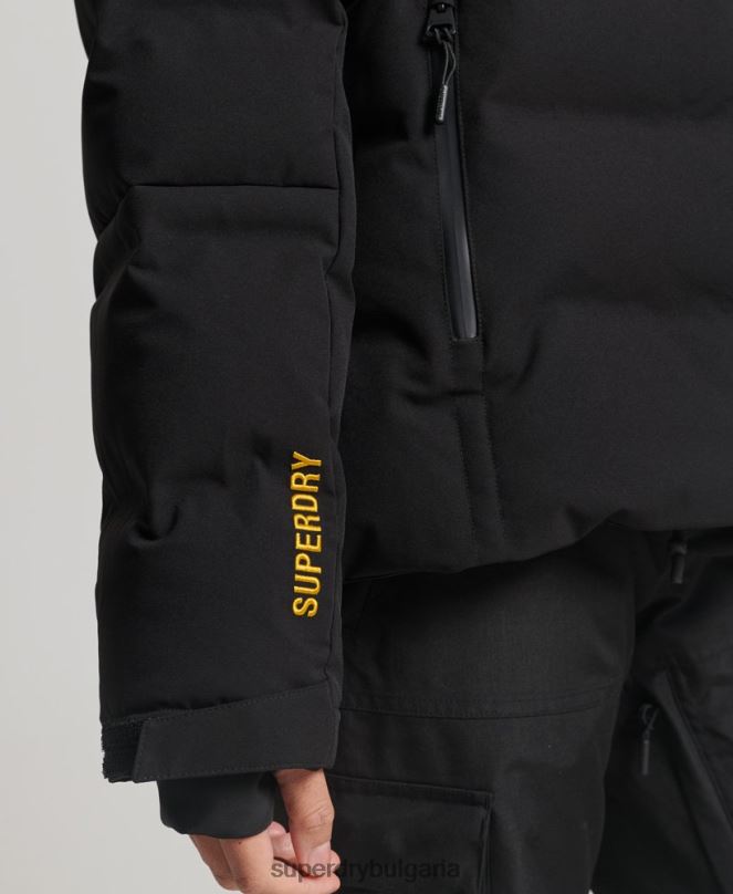 Superdry облекло N00H3637 черен Жени motion pro пухено яке