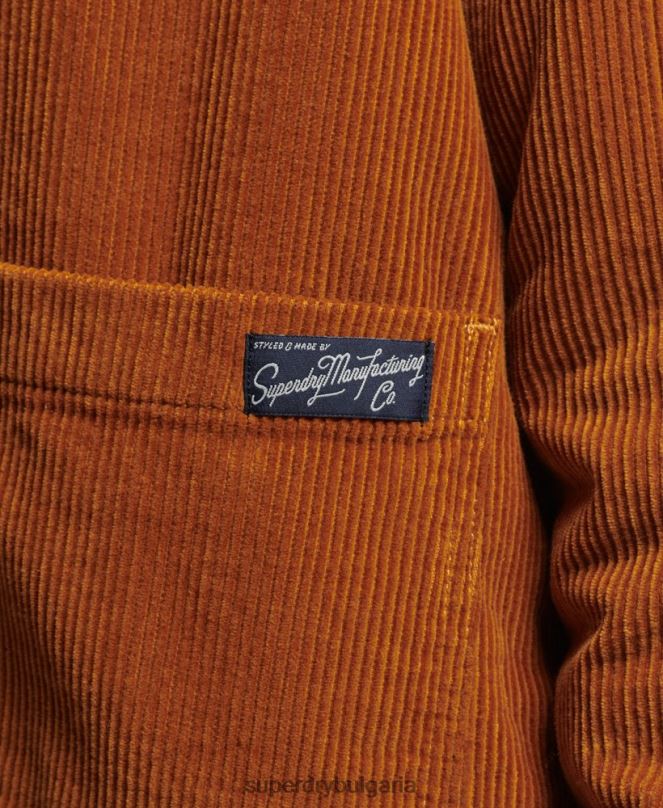 Superdry облекло N00H3696 оранжево Жени работно облекло яке
