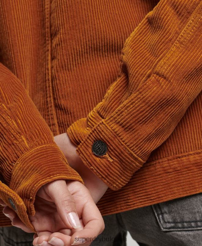 Superdry облекло N00H3696 оранжево Жени работно облекло яке
