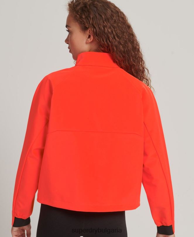 Superdry облекло N00H3703 корал Жени технологично спортно яке от софтшел