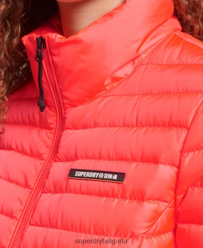 Superdry облекло N00H3714 корал Жени tech core пухено яке