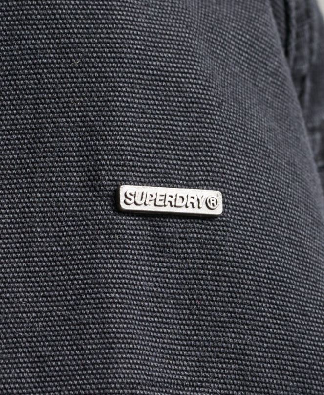 Superdry облекло N00H3733 черен Жени инди клуб платнено яке