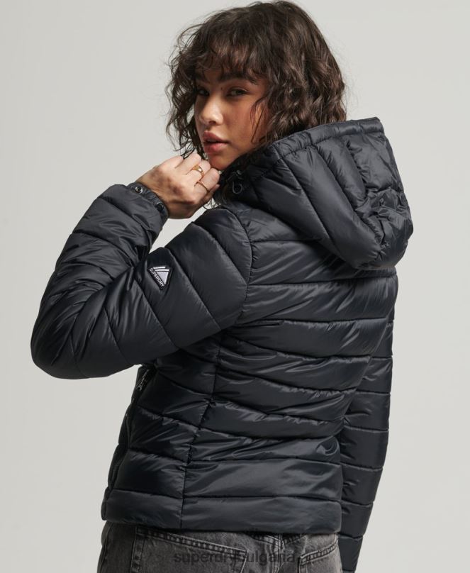 Superdry облекло N00H3794 черен Жени класическо пухено яке fuji