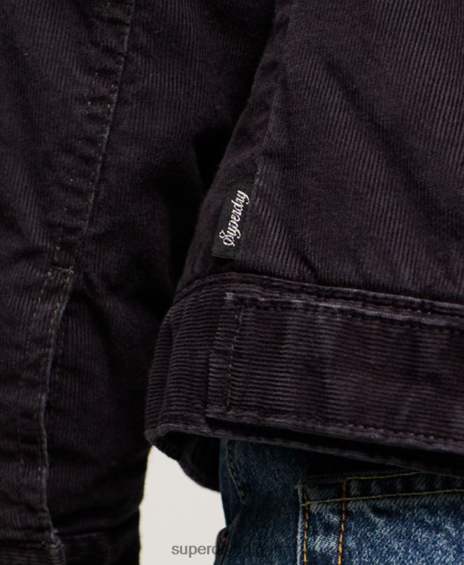 Superdry облекло N00H3817 черен Жени шерпа жилетка на камион
