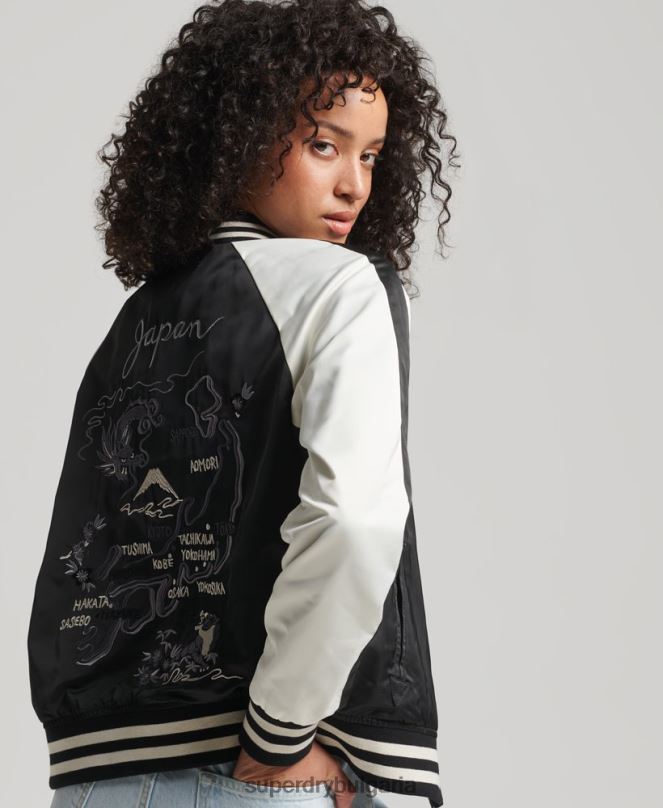 Superdry облекло N00H3840 черен Жени суика яке