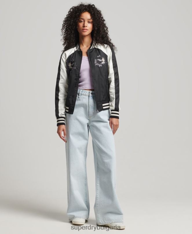 Superdry облекло N00H3840 черен Жени суика яке