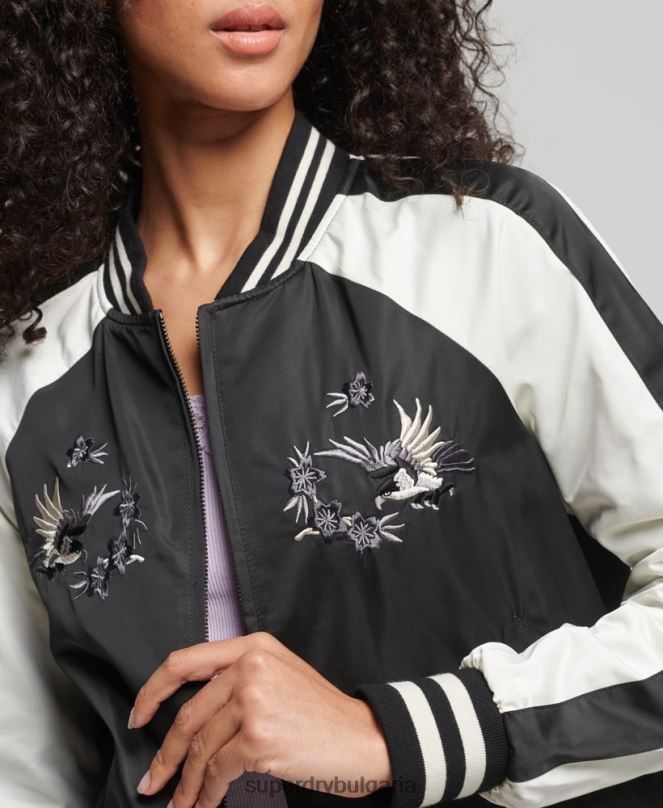 Superdry облекло N00H3840 черен Жени суика яке