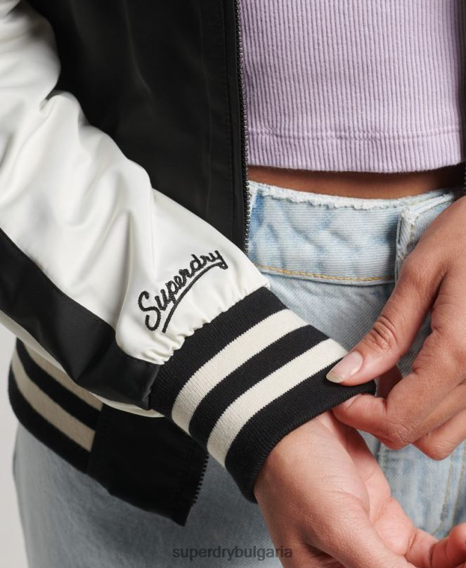 Superdry облекло N00H3840 черен Жени суика яке