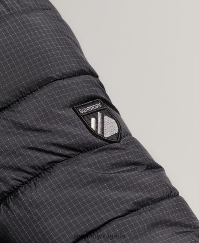 Superdry облекло N00H5418 черен Жени яке с класическо лого