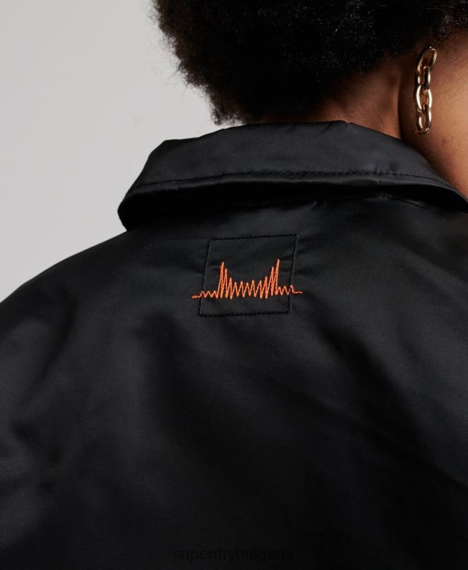 Superdry облекло N00H5420 черен Жени енергийно бомбър яке ma2