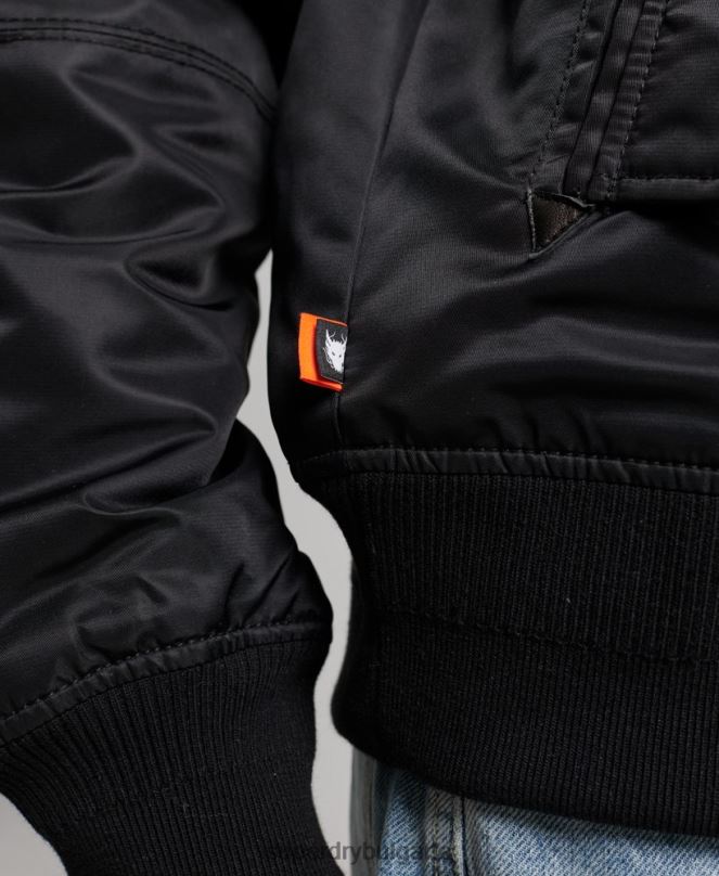 Superdry облекло N00H5420 черен Жени енергийно бомбър яке ma2