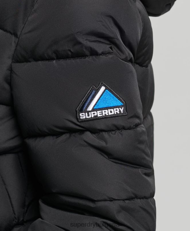 Superdry облекло N00H5450 черен Жени дух спортен пуф