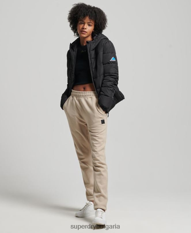 Superdry облекло N00H5450 черен Жени дух спортен пуф