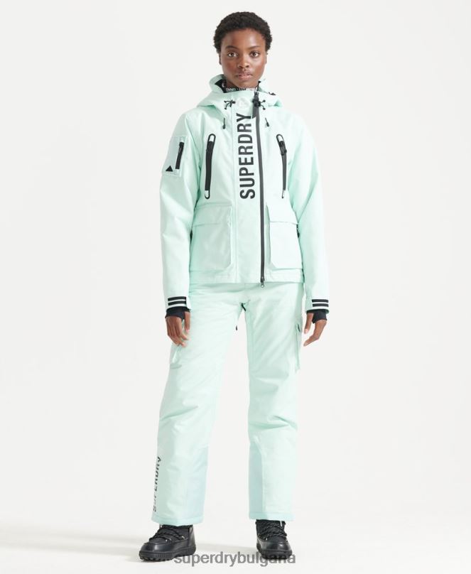 Superdry облекло N00H5459 светло синьо Жени най-доброто спасително яке