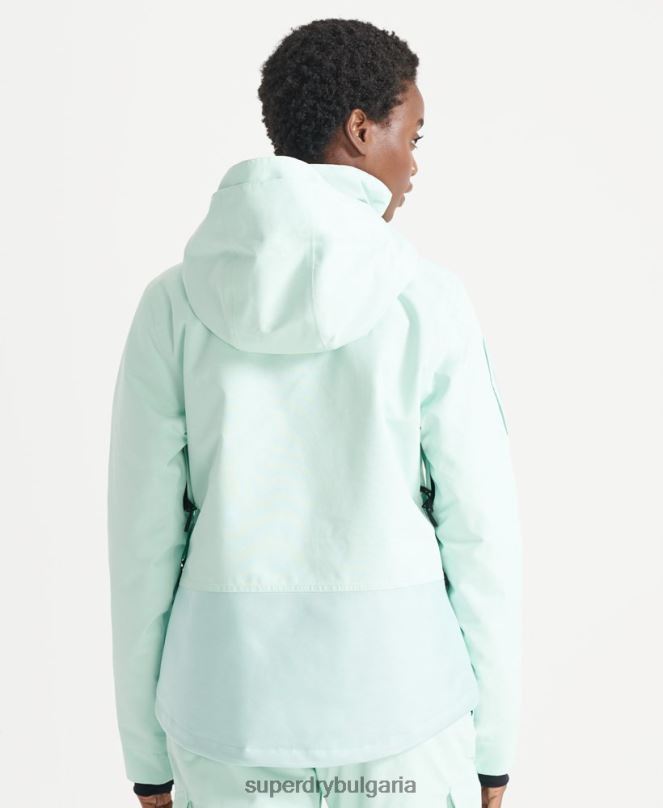Superdry облекло N00H5459 светло синьо Жени най-доброто спасително яке