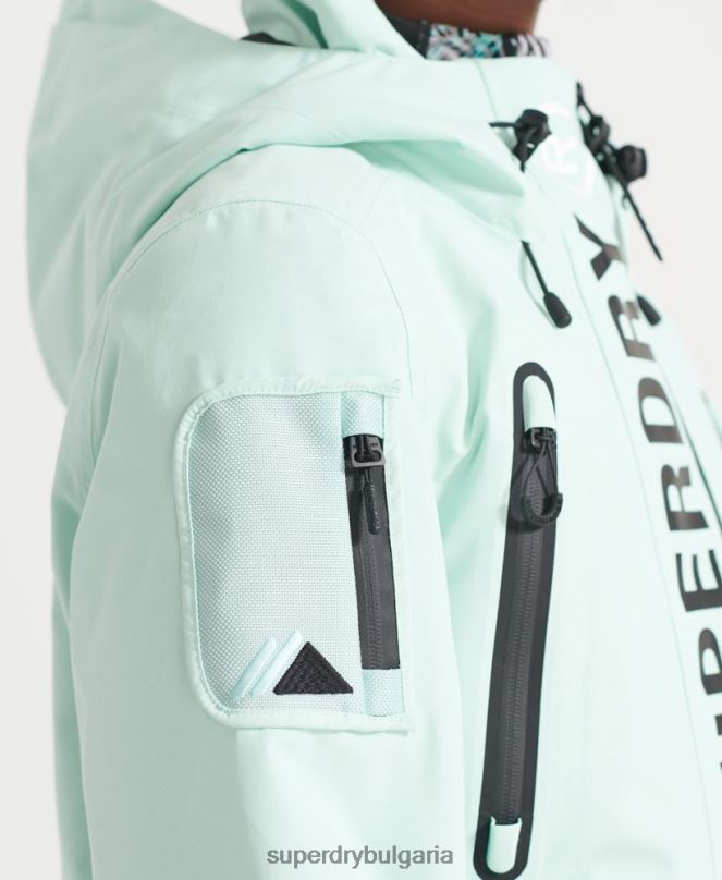 Superdry облекло N00H5459 светло синьо Жени най-доброто спасително яке