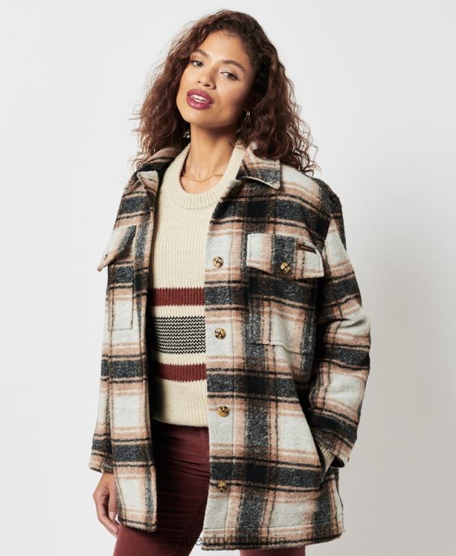 Superdry облекло N00H5485 сиво Жени горно яке