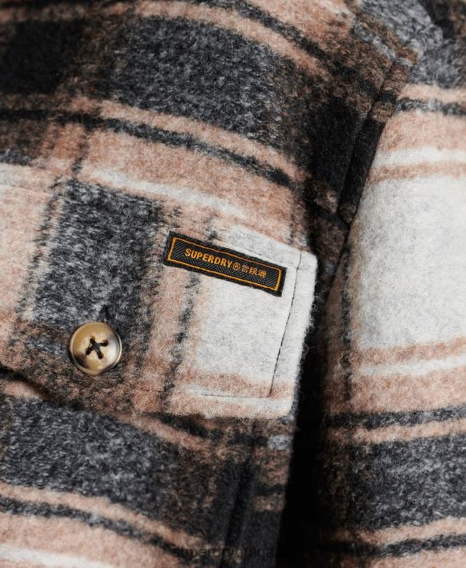 Superdry облекло N00H5485 сиво Жени горно яке