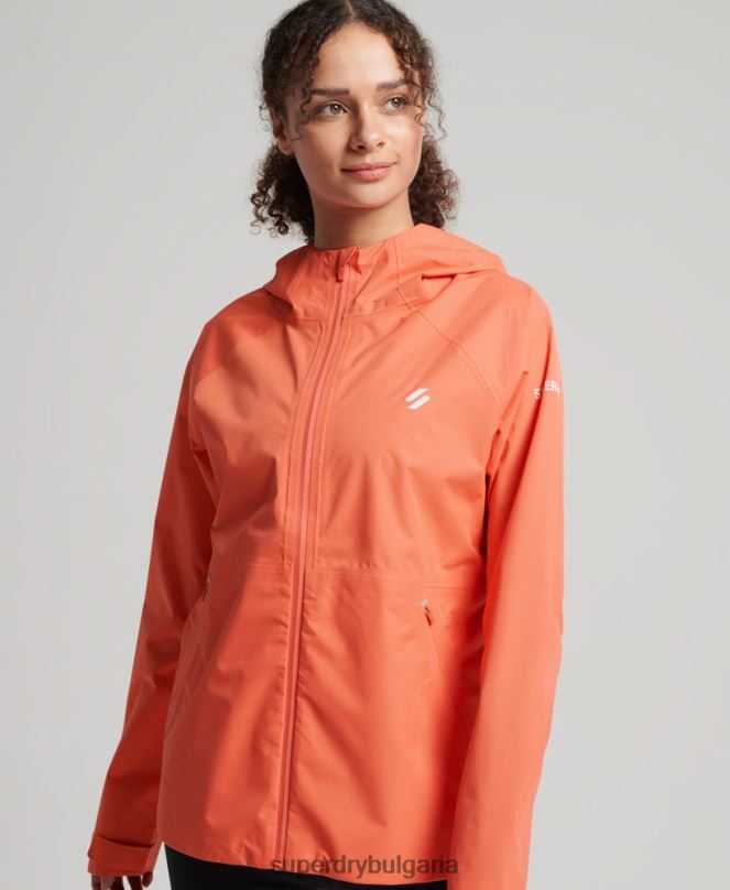 Superdry облекло N00H5488 корал Жени водоустойчиво яке