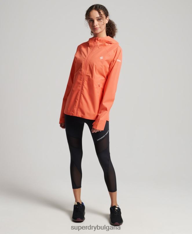 Superdry облекло N00H5488 корал Жени водоустойчиво яке