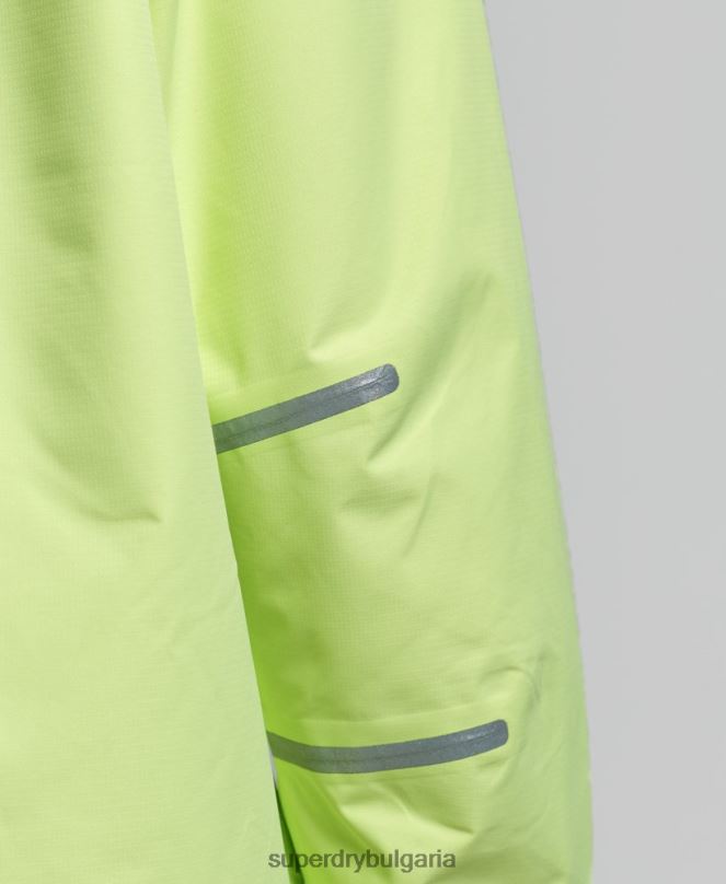 Superdry облекло N00H5500 жълто Жени водоустойчиво яке