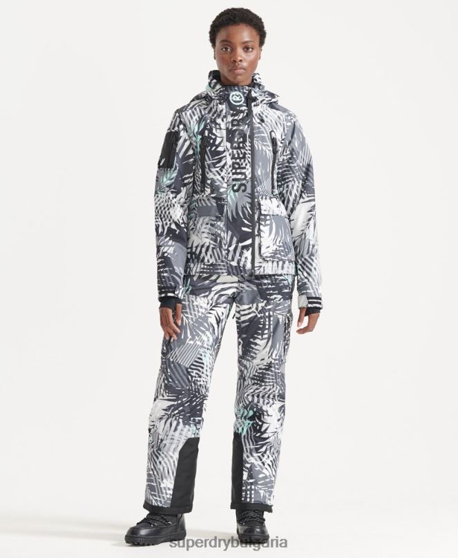 Superdry облекло N00H5528 зелено Жени най-доброто спасително яке