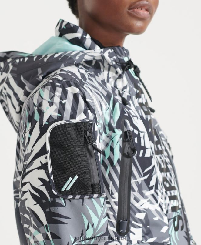 Superdry облекло N00H5528 зелено Жени най-доброто спасително яке