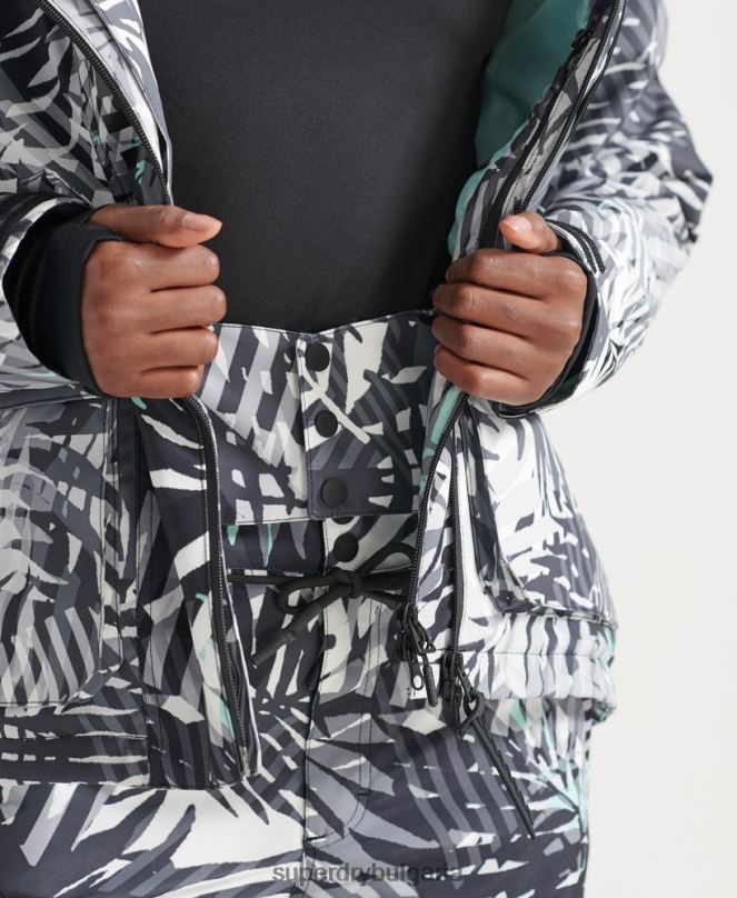 Superdry облекло N00H5528 зелено Жени най-доброто спасително яке