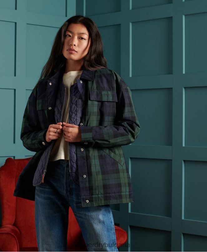 Superdry облекло N00H5550 черен Жени ограничено издание сухо яке за круизър