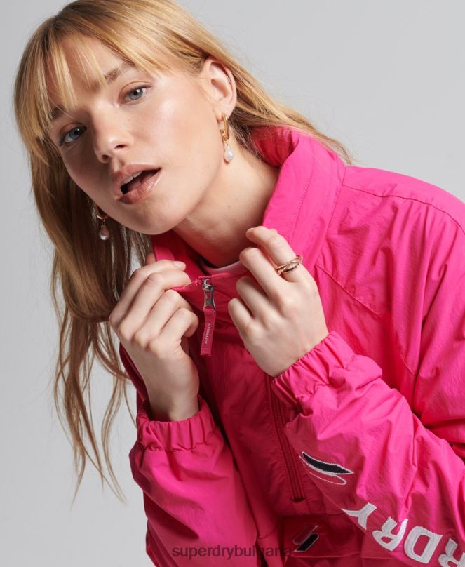 Superdry облекло N00H5560 розово Жени код основни графични разходи